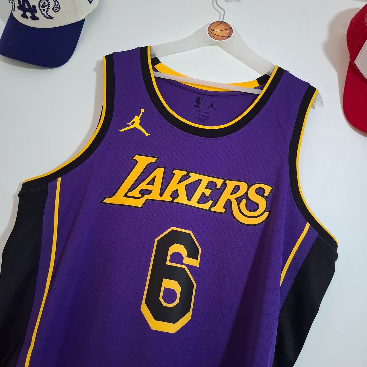 Regata Nba Los Angeles Lakers Statement Edition 2ª Versão  - Foto 2