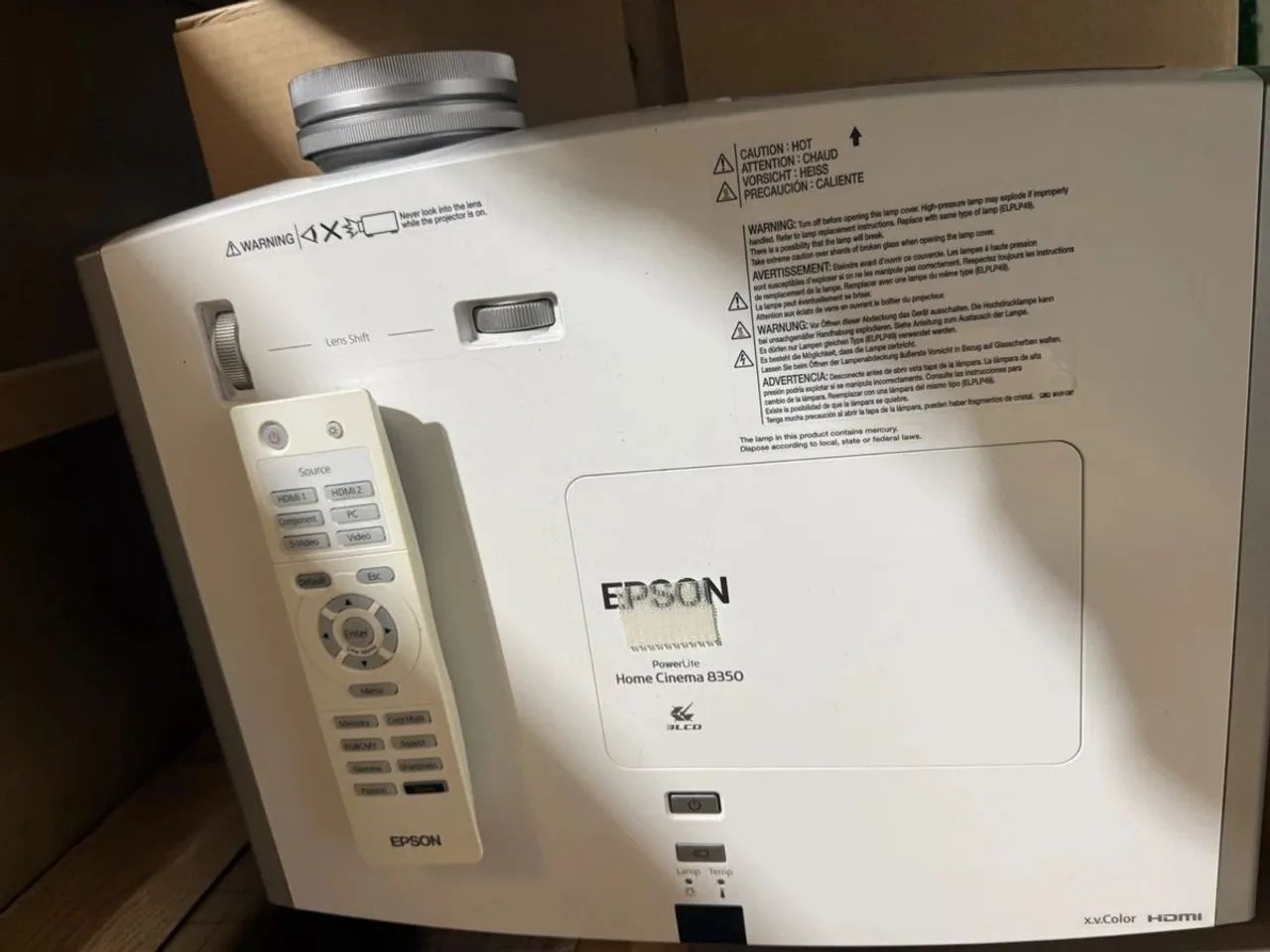 projetor epson home cinema 8350 - Foto 3