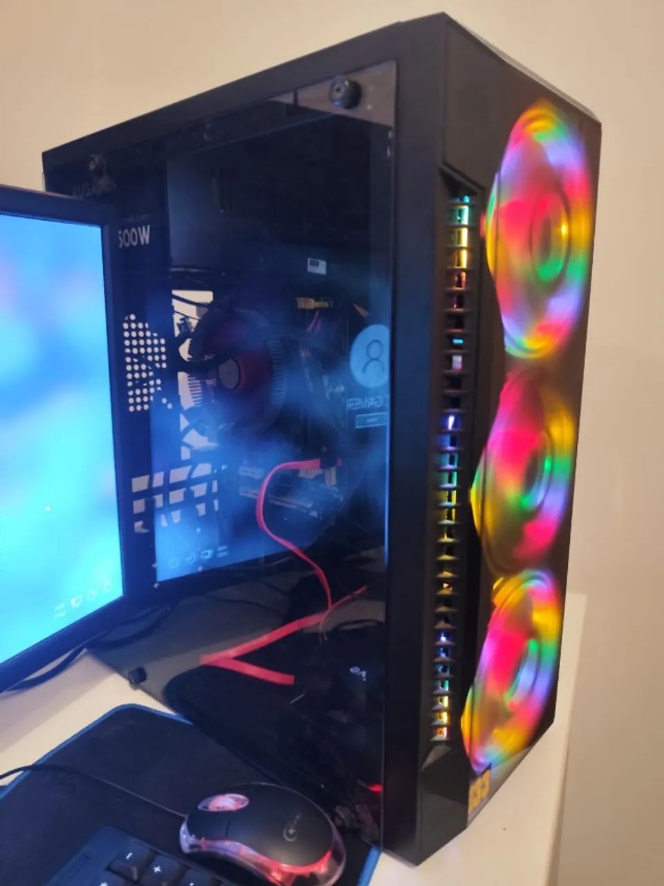 BARBADA DA SEXTA PC GAMER - i7 | 16GB RAM | SSD 240GB | RGB - Foto 5