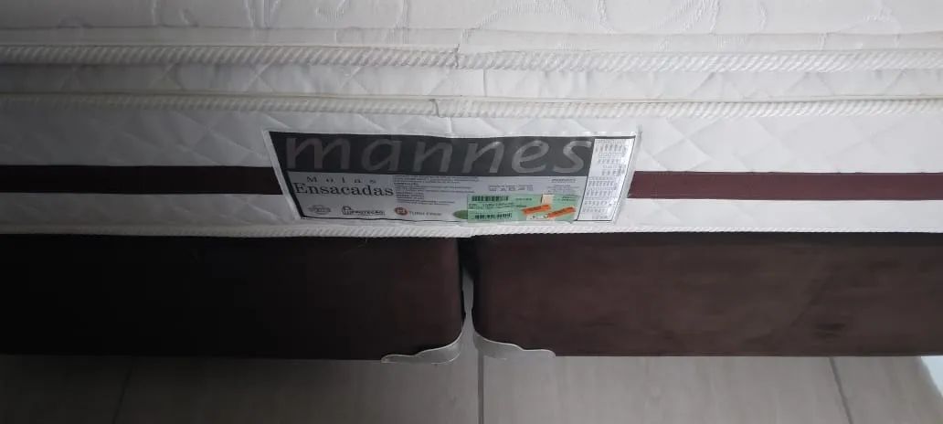 Cama Box Casal Mannes - Semi Nova - Foto 4