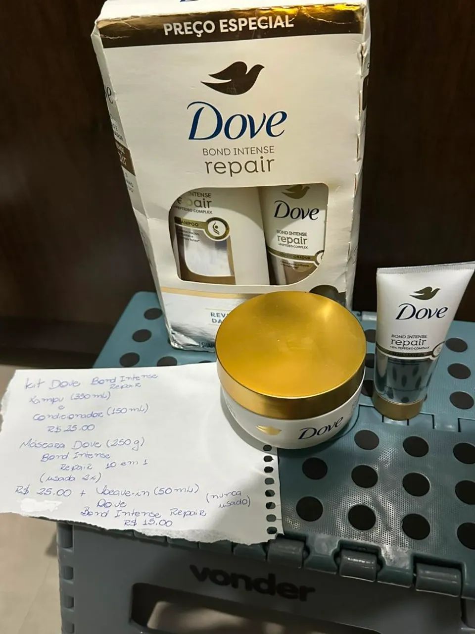 Produtos para cabelos 