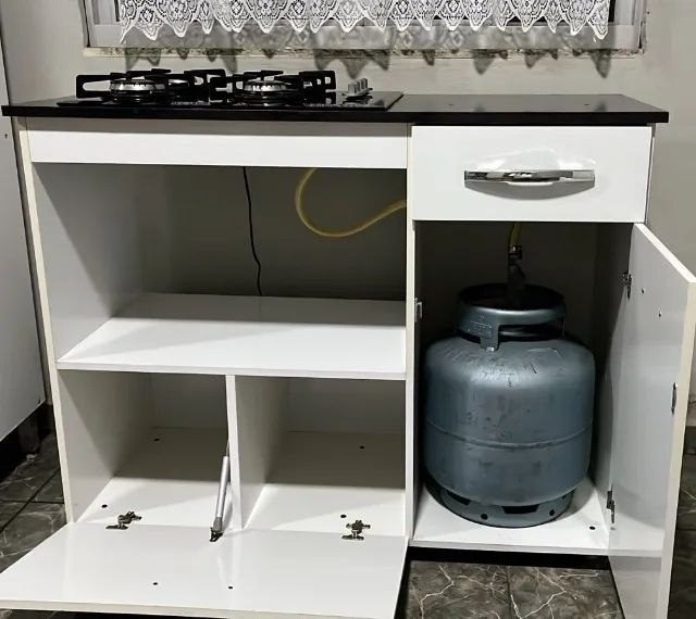 Fogão Cooktop com bancada