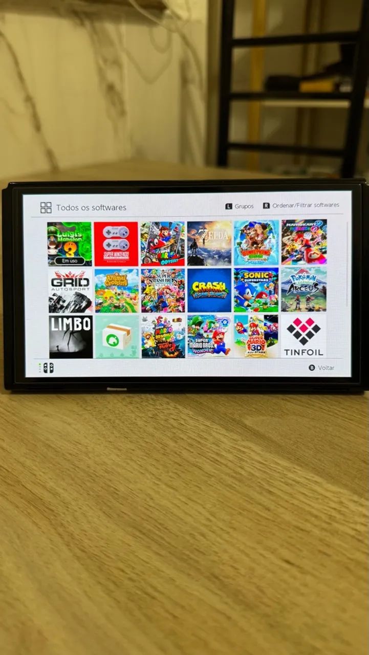Nintendo switch Oled - Desbloqueado - Foto 4