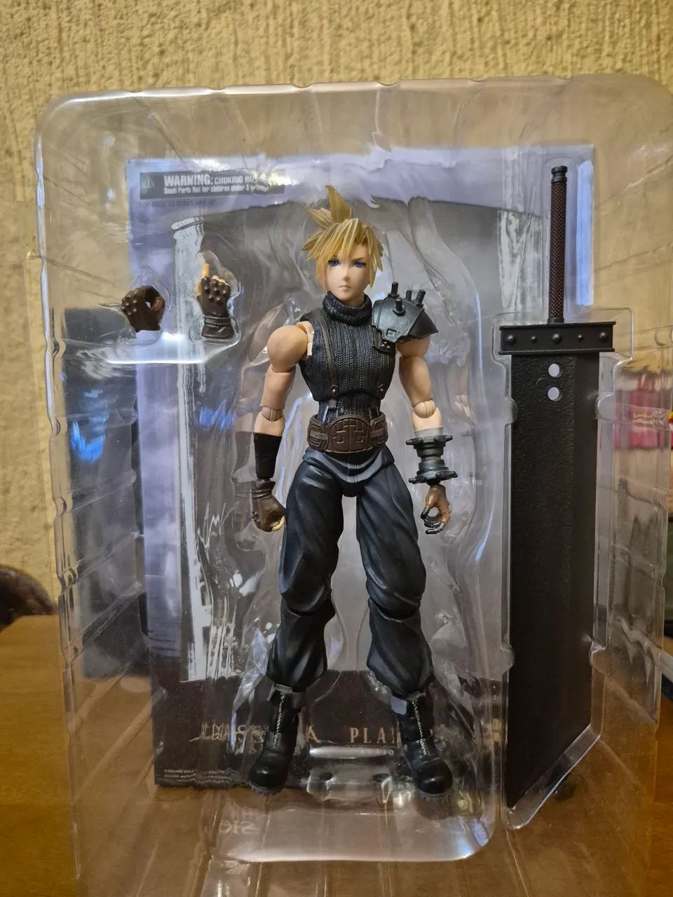 Cloud Strife Final Fantasy Dissidia Play Arts original! - Foto 3
