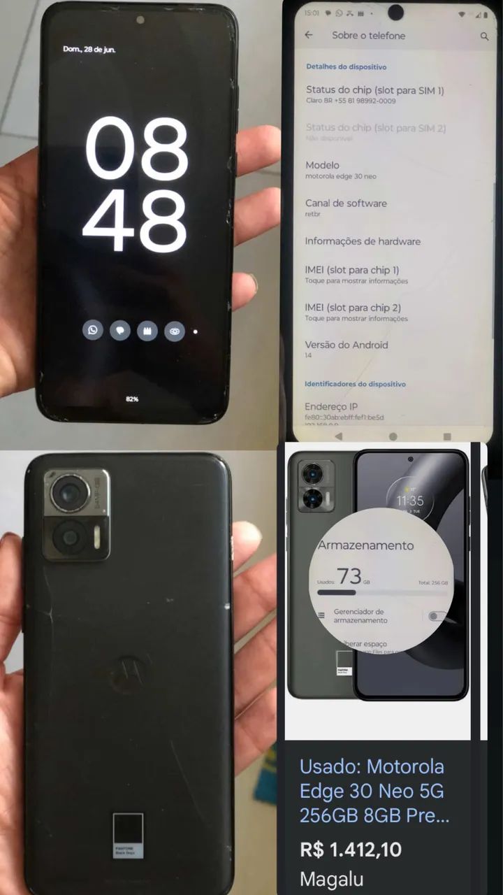 Motorola edge 30 neo 256 tb