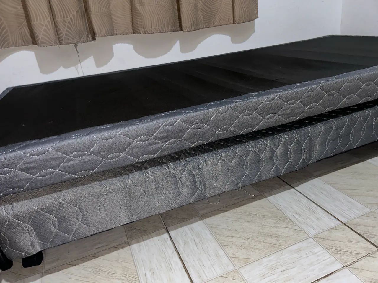 Bicama solteiro com cama auxiliar  - Foto 2