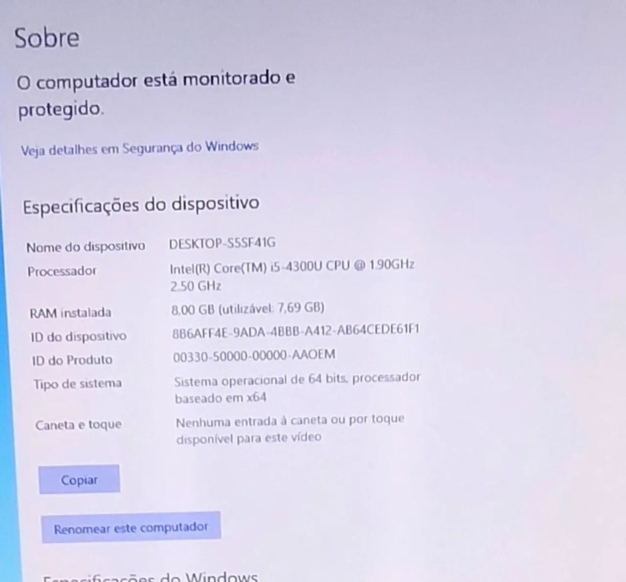 Notebook ThinkPad i5 | 8GB RAM | 256SSD - Foto 2
