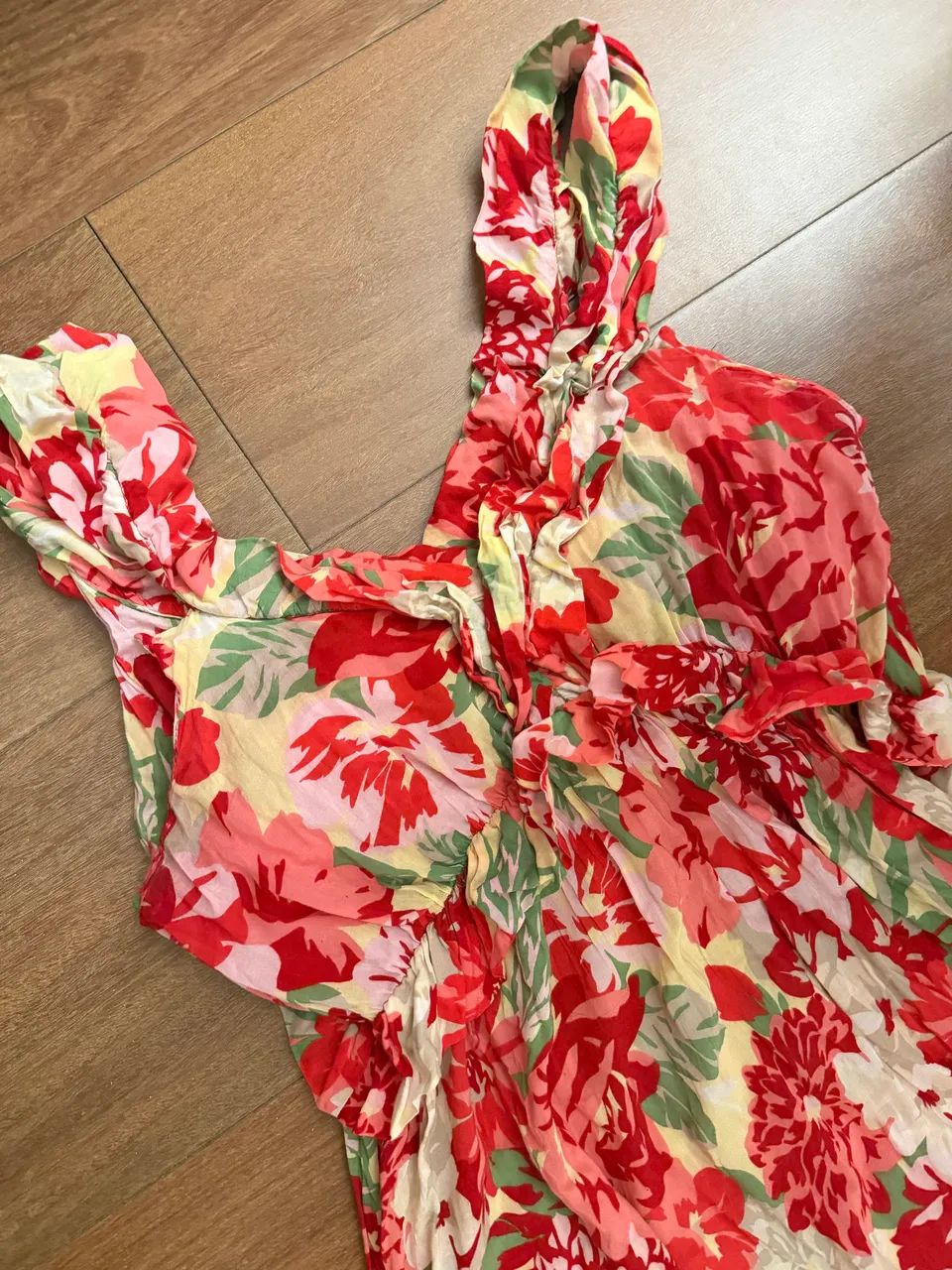 vestido longo l'etage estampado 40 - Foto 4