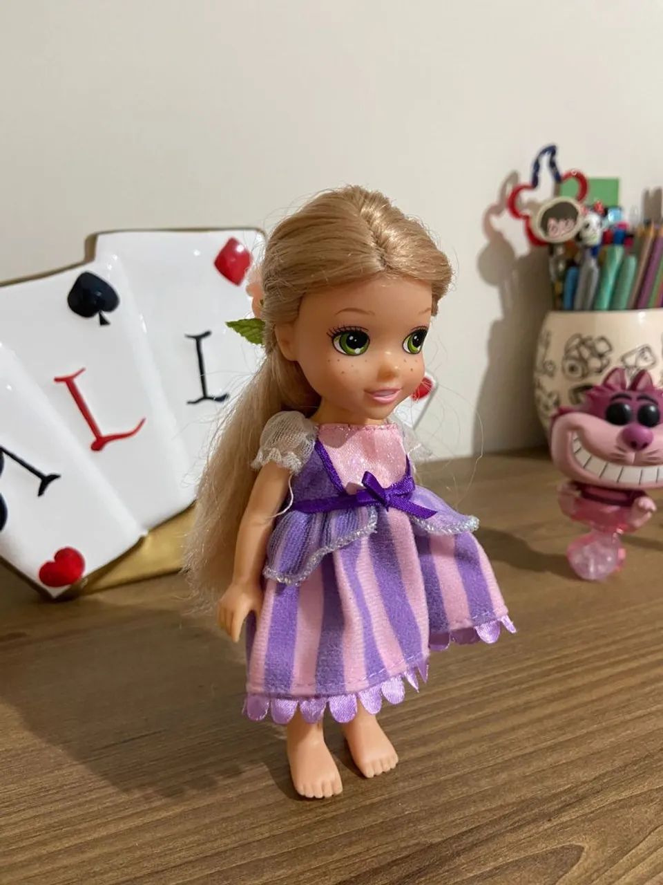 Boneca Mini Rapunzel Disney - Foto 2