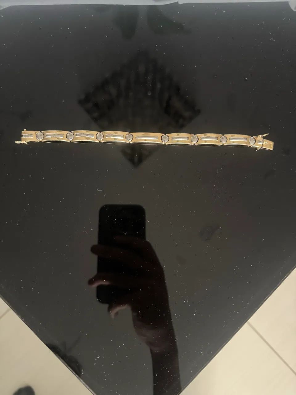 Pulseira de ouro 18 - Foto 2