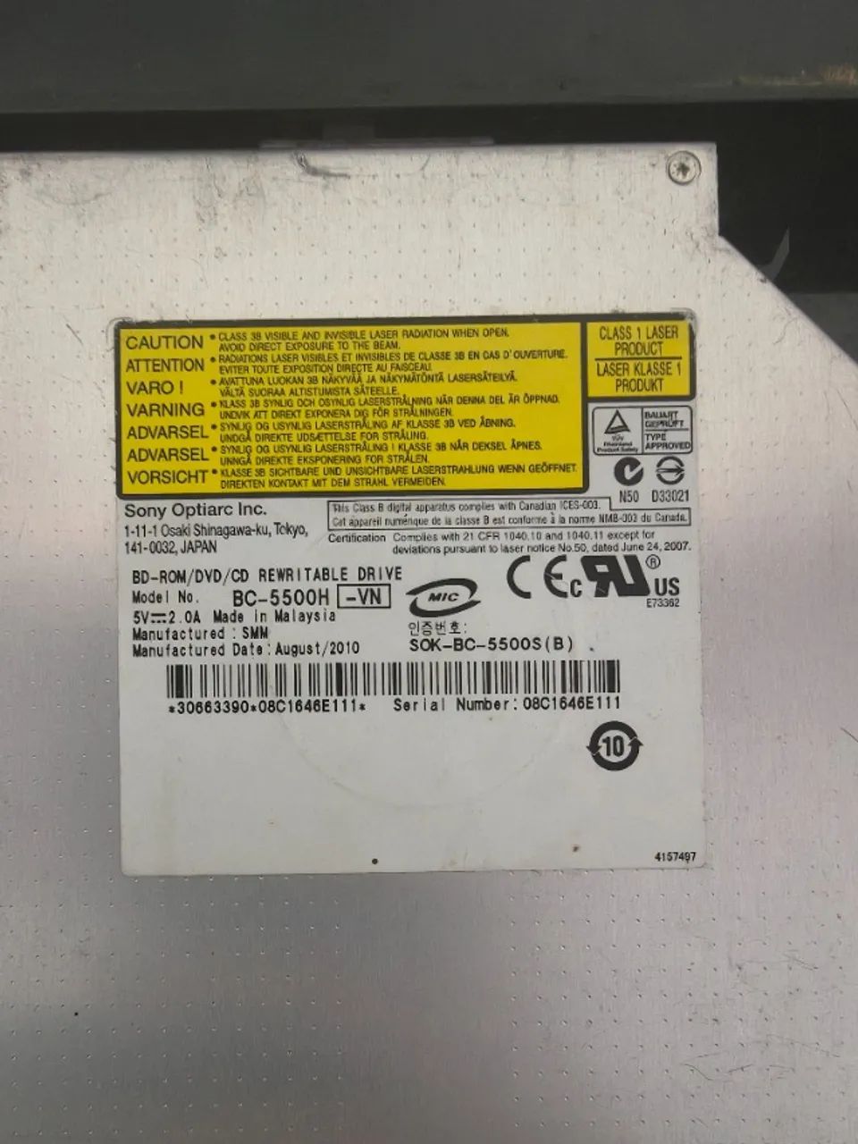 7 drives cd/dvd/Blu-ray - Foto 4