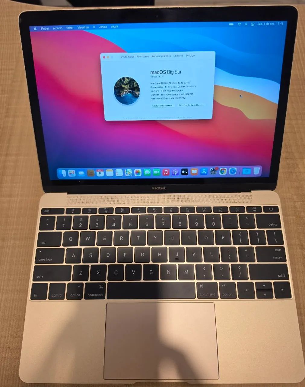 Macbook A1534 dourado. - Foto 2