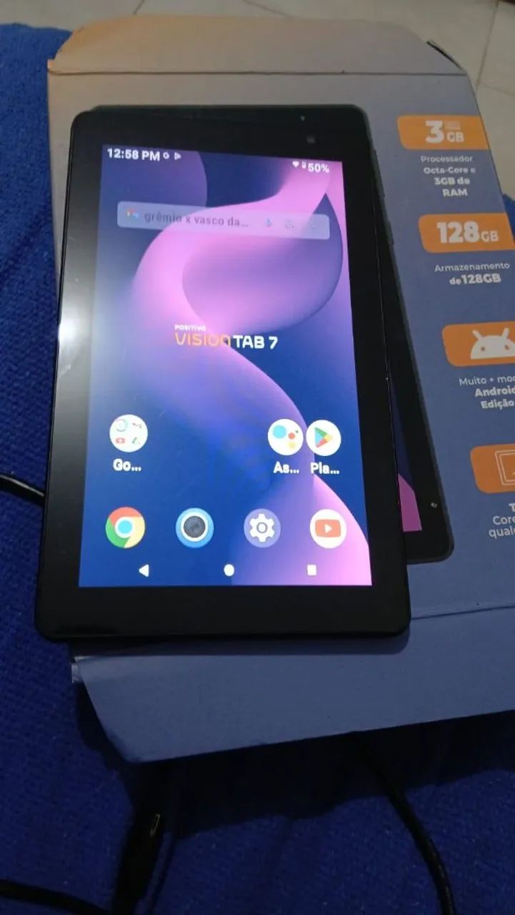 Tablet Positivo Vision 7 3Gb Ram e 128Gb armazenamento - Foto 3