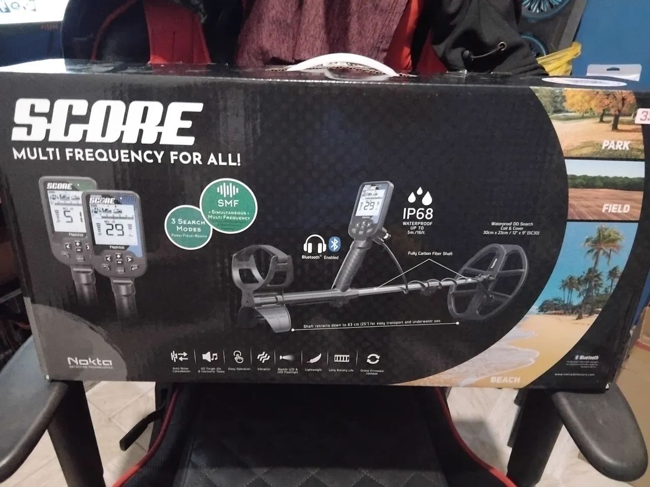 Detector de Metais Nokta Score A prova d'água 