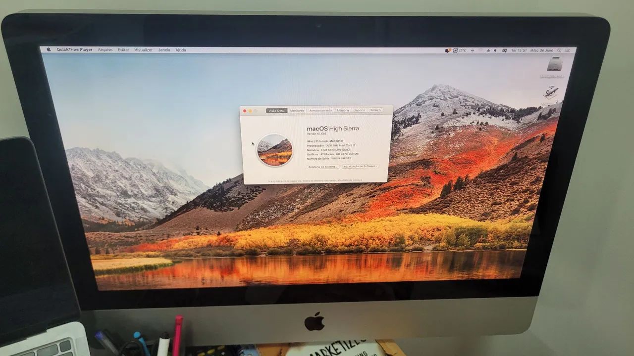 iMac Mid 2010 MacOS High Sierra
