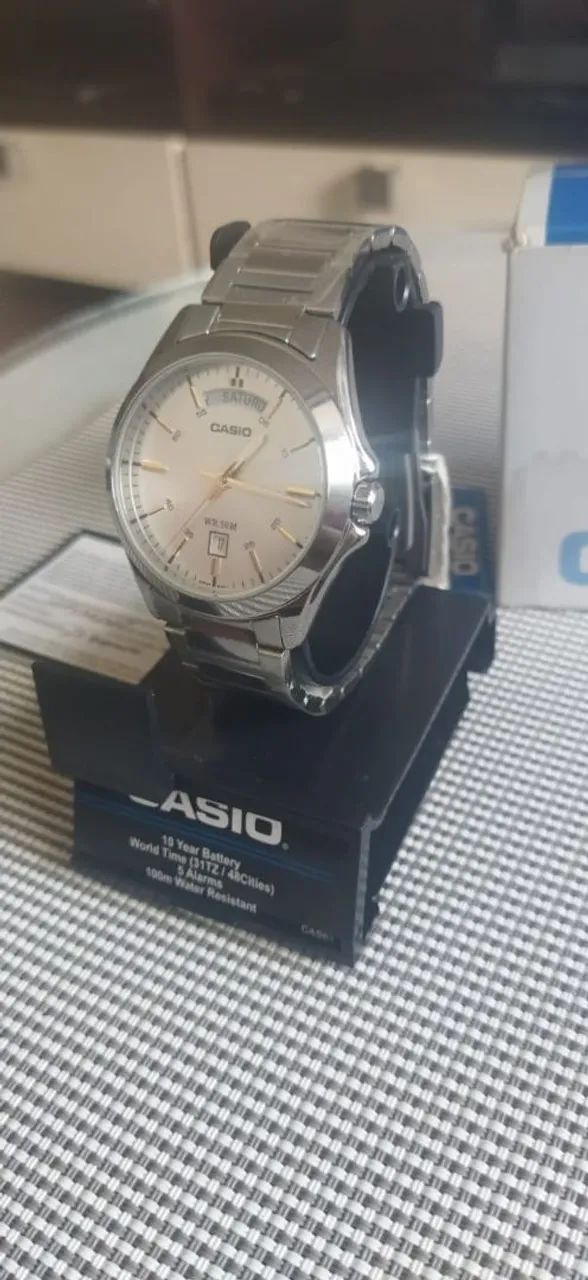 Relógio Casio mtp1370d nunca usado  - Foto 4
