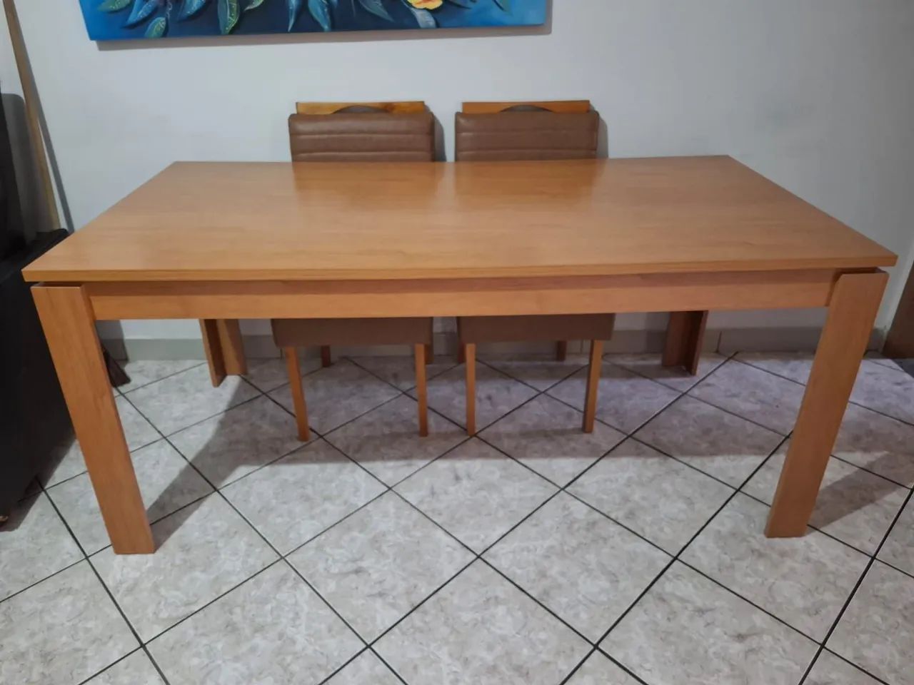 Vendo mesa de jantar com 6 cadeiras  - Foto 3