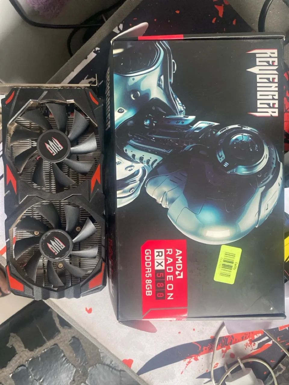 RX580 seminova 8gb
