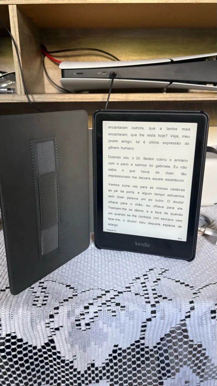 Kindle Paperwhite 11ª Geração (8GB) + Capa Premium