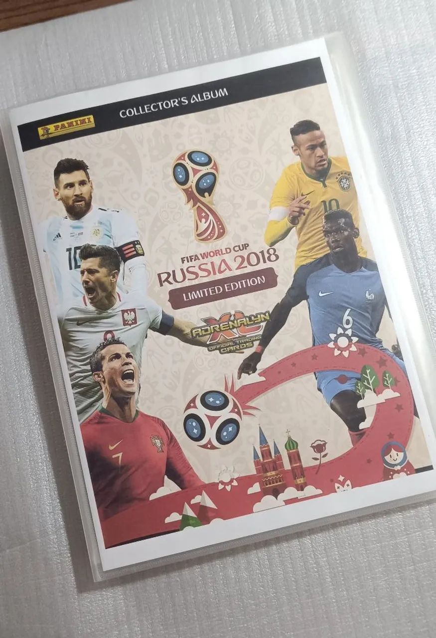 Cards Adrenalyn XL + Edition Limited Rússia 2018 - Hobbies e