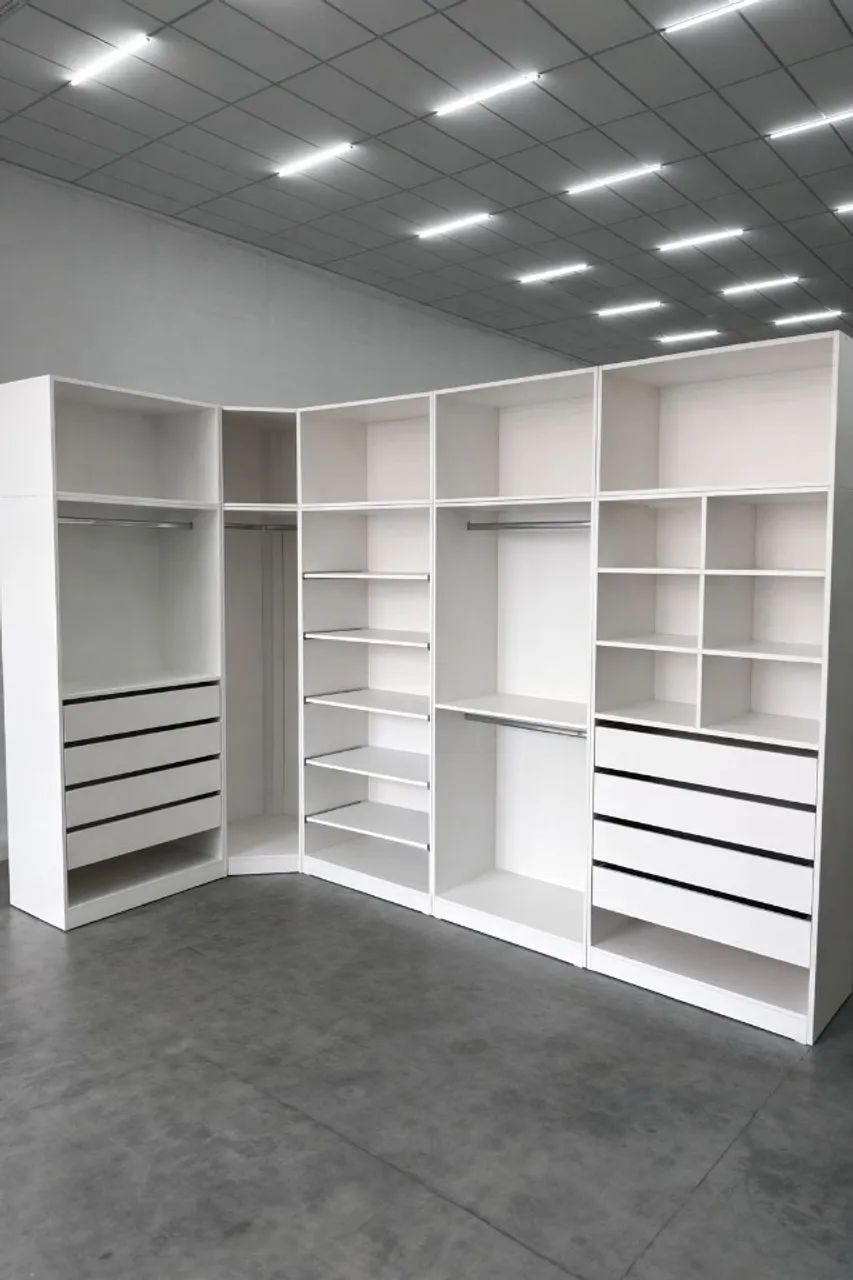 Kit closet em MDF 05 MODULOS 