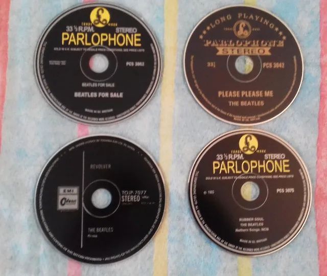 THE BEATLES - 4 MINI CDs IMPORTADOS DIGIPACK - CDs, DVDs etc - São