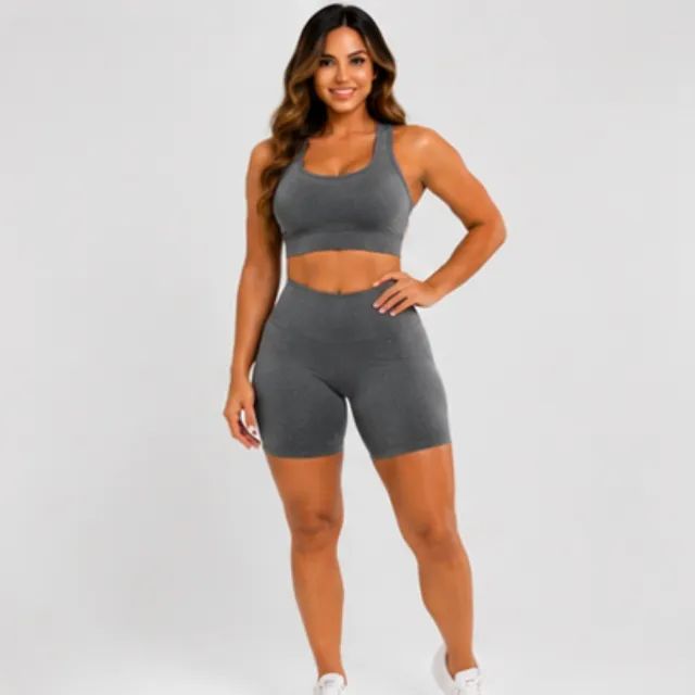 CONJUNTO ACADEMIA SHORT E TOP