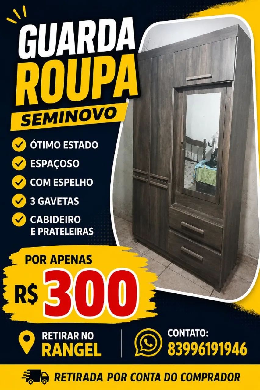 Vendo guarda roupa 