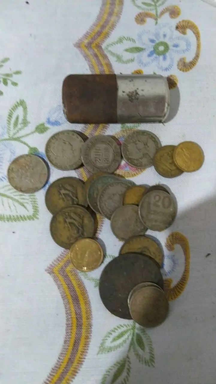 Moedas antigas 