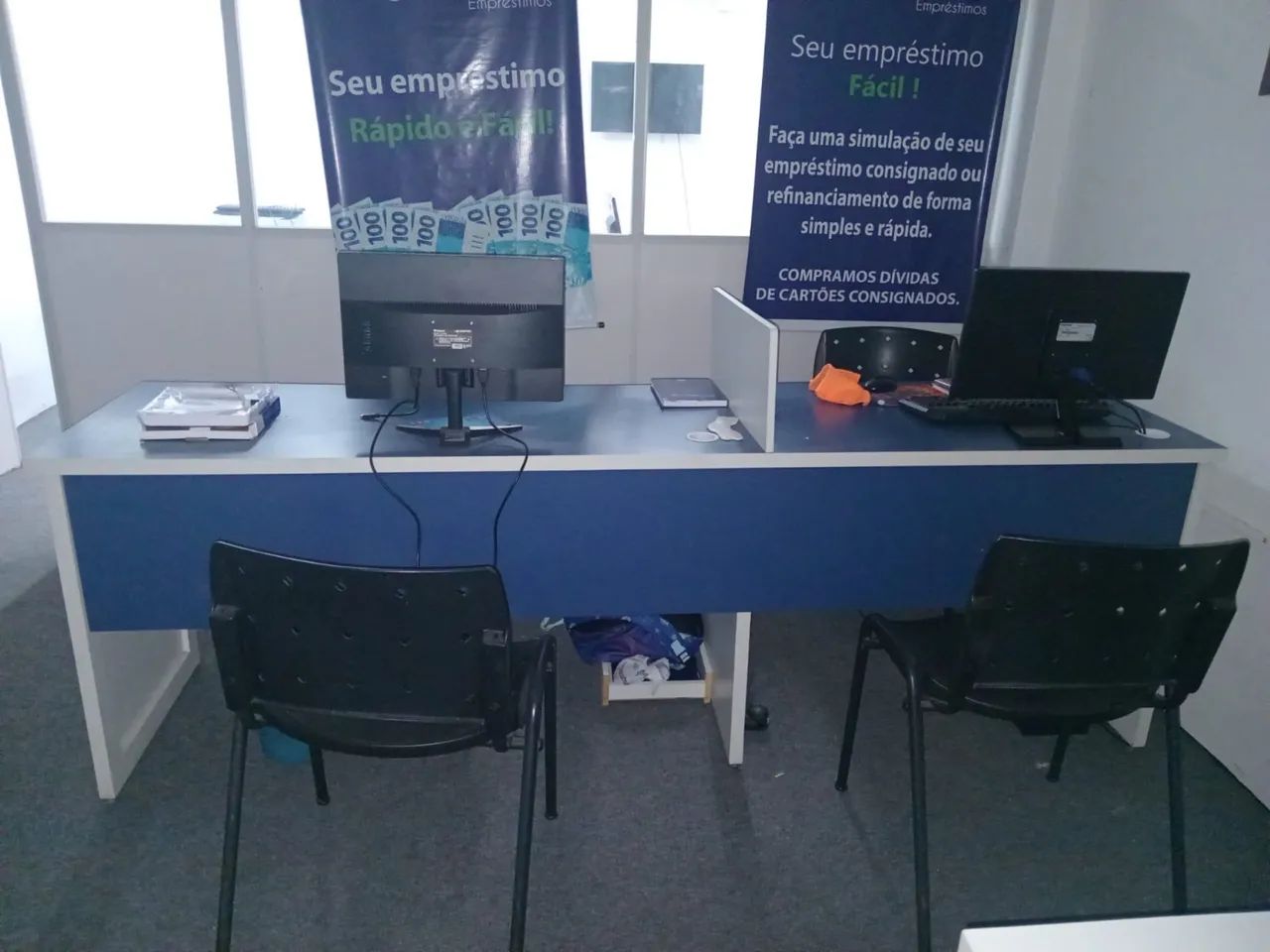Mesa para escritório / Atendimento duplo - Foto 4