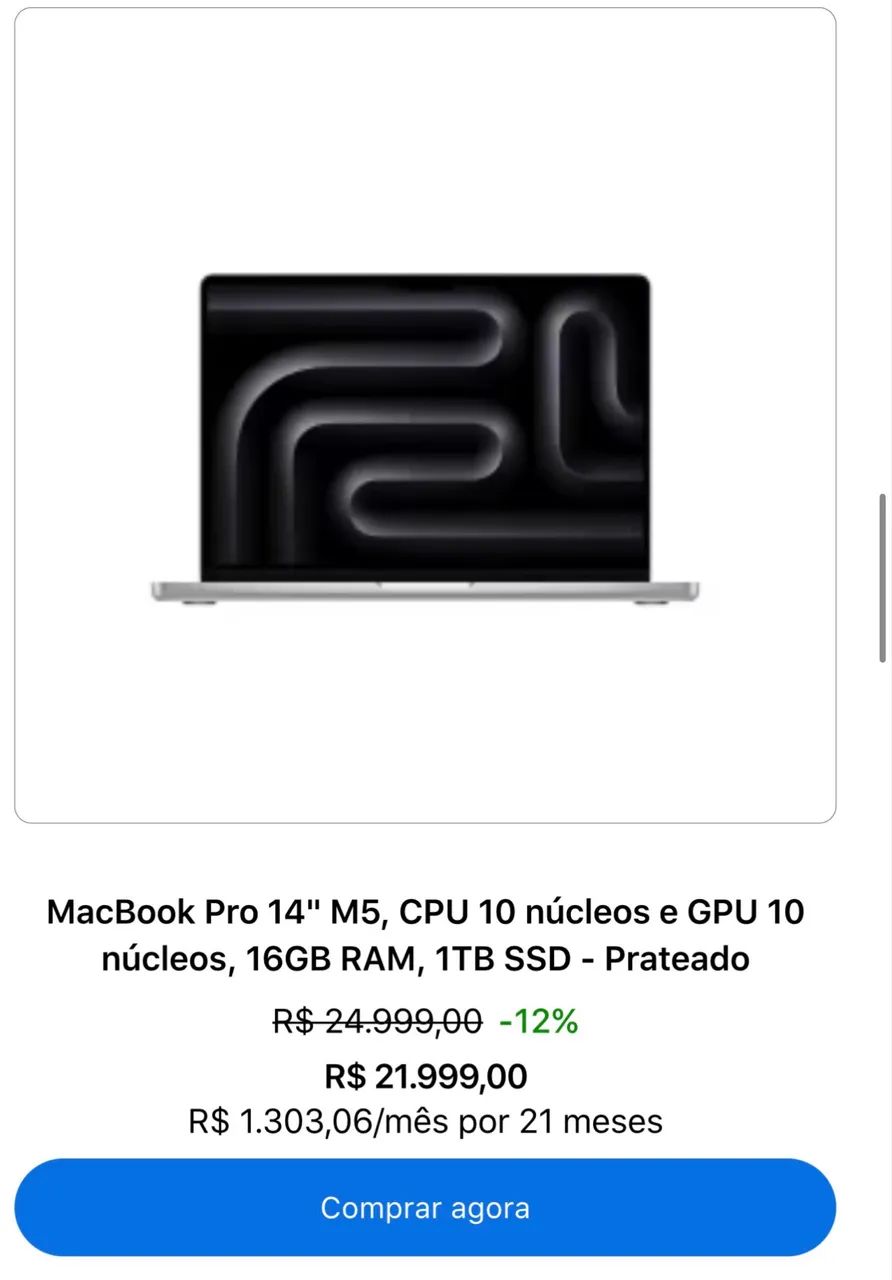 MacBook Pro m5 1TB  - Foto 2