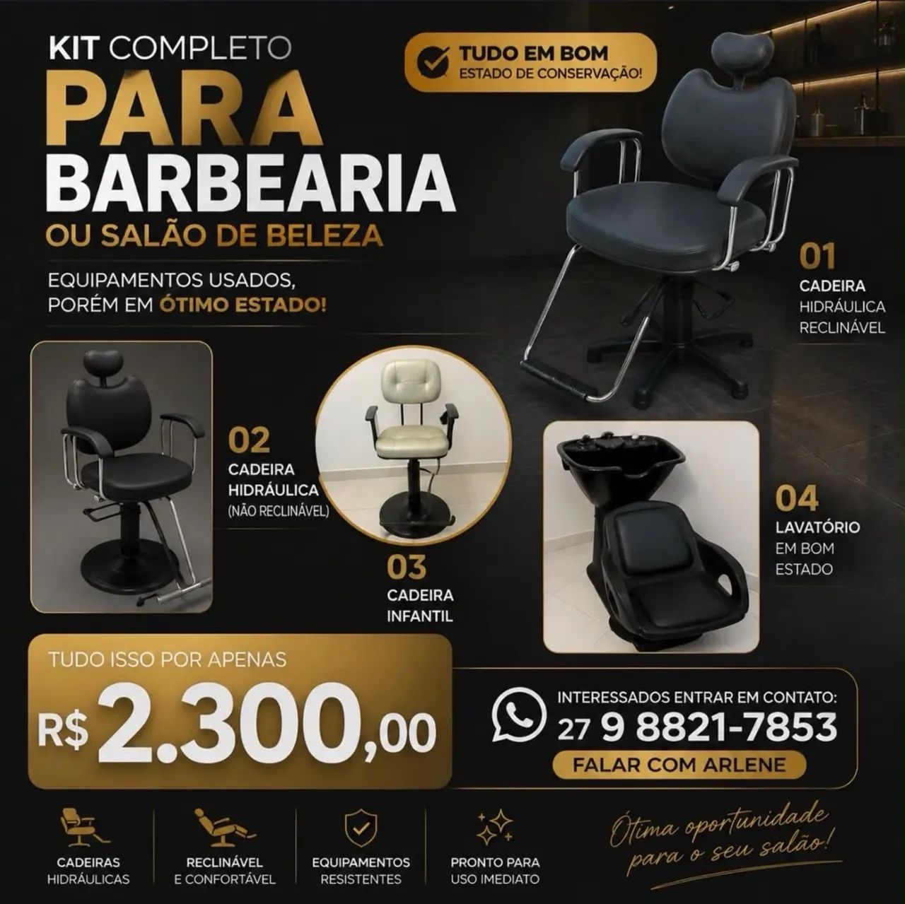 Kit salão de beleza  - Foto 5