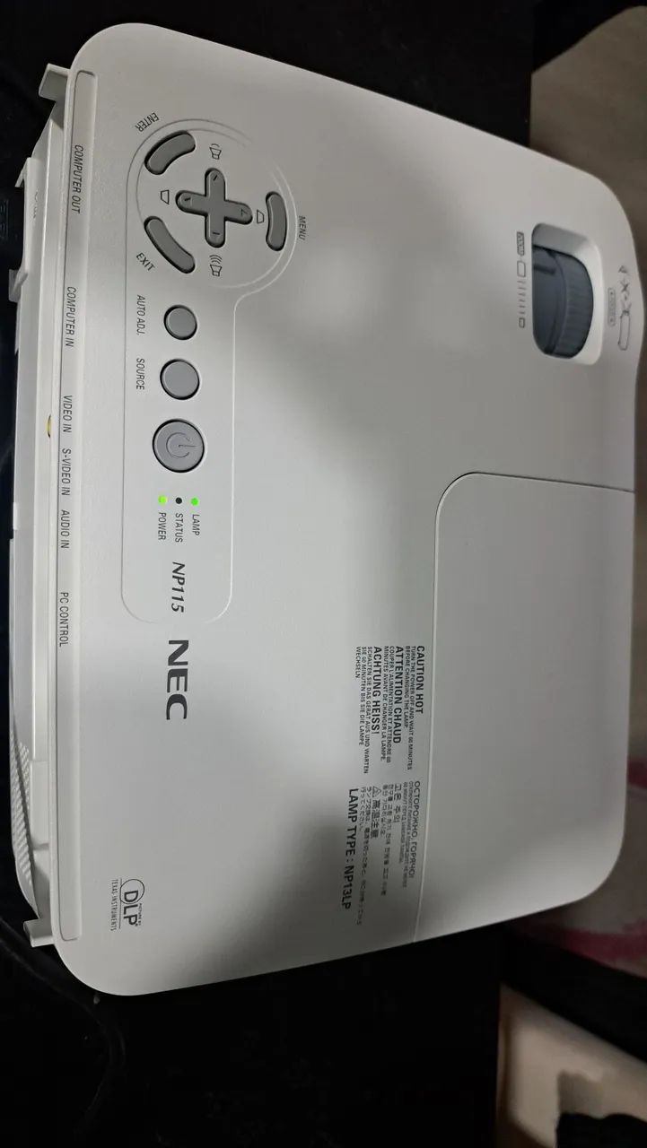 VENDO PROJETOR  NEC  NP115  - Foto 5