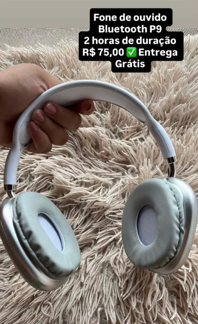Headphone bluetooth R$75,00