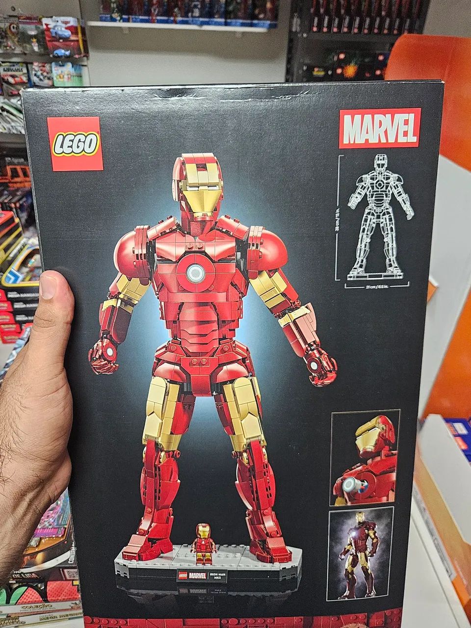 Lego Marvel Homem de Ferro Mark 3 76344 - Foto 3