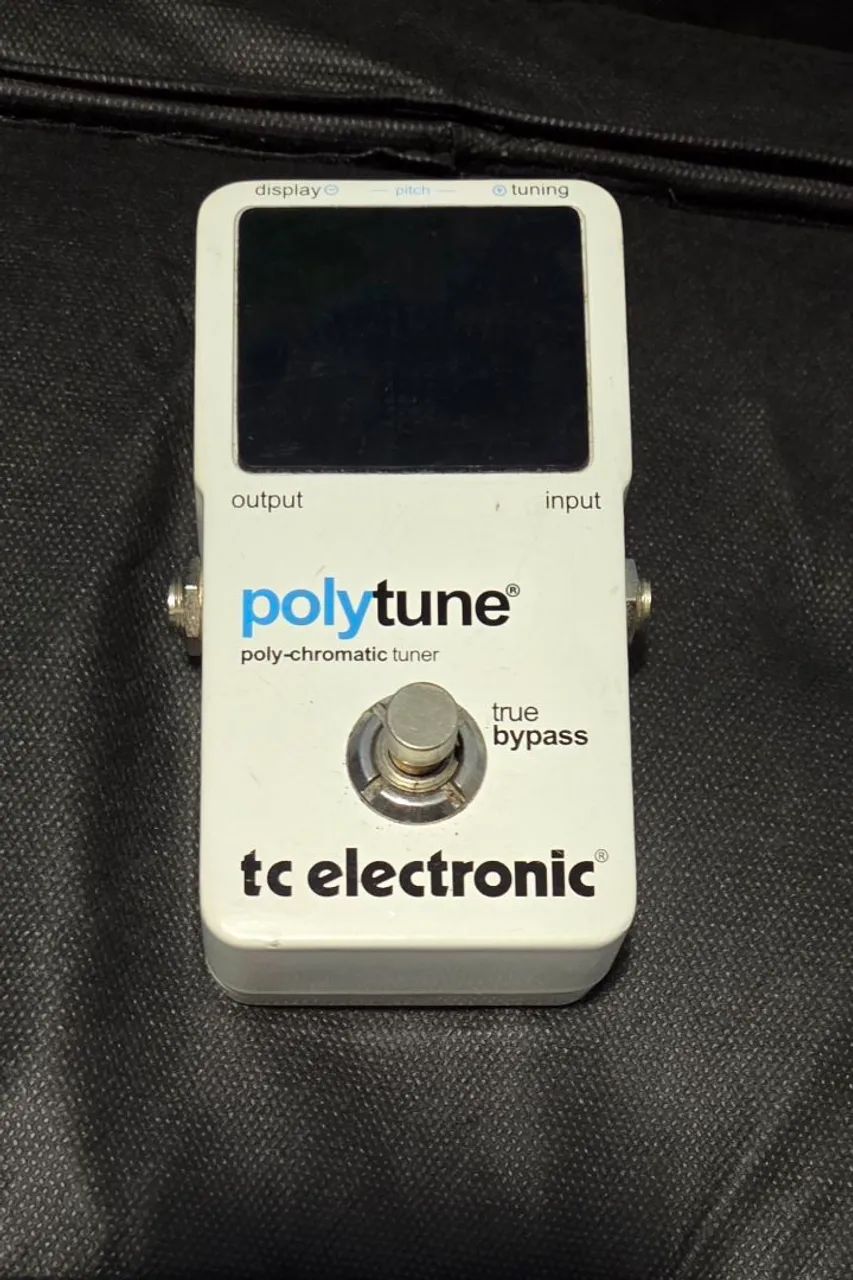 Pedal polytune afinador 