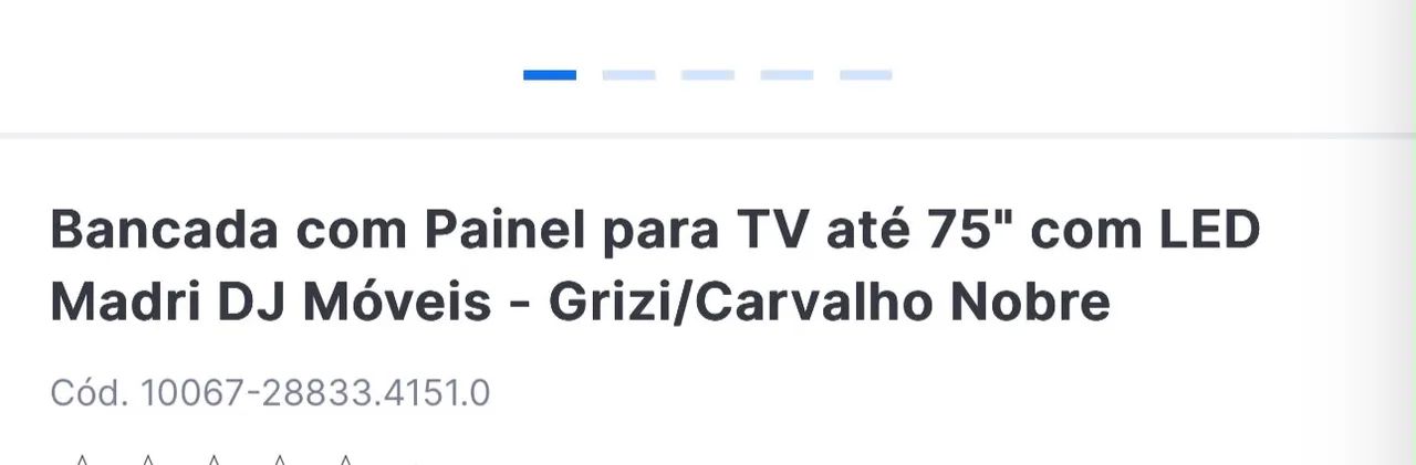Painel de tv de 75 polegadas  - Foto 2