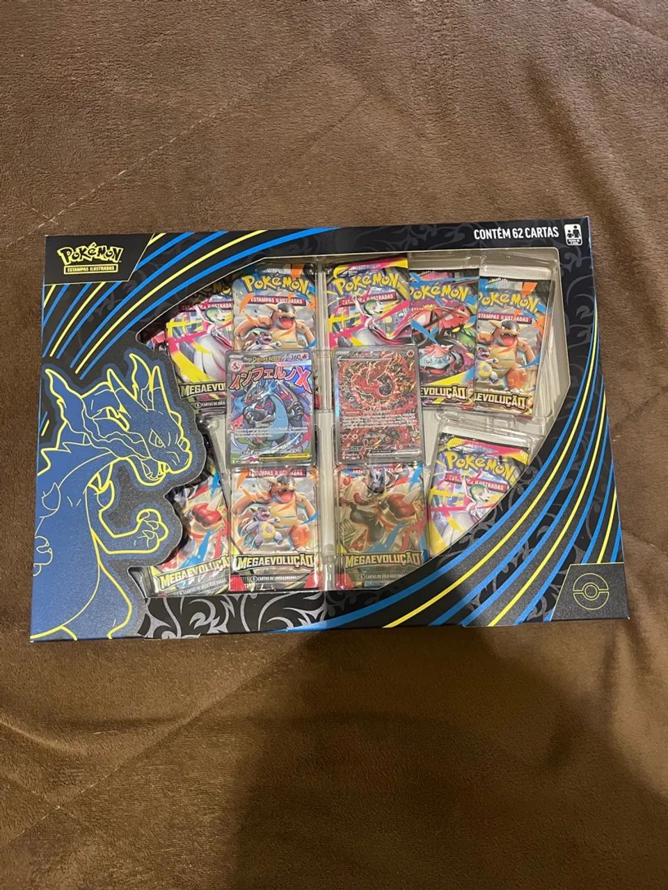 Box Pokemon Charizard Megaevolução