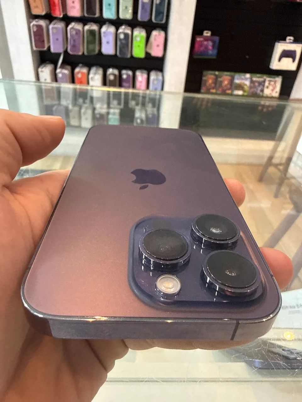 IPhone 14 pro 128 bateria 78% - Aceito seu Apple na troca  - Foto 5