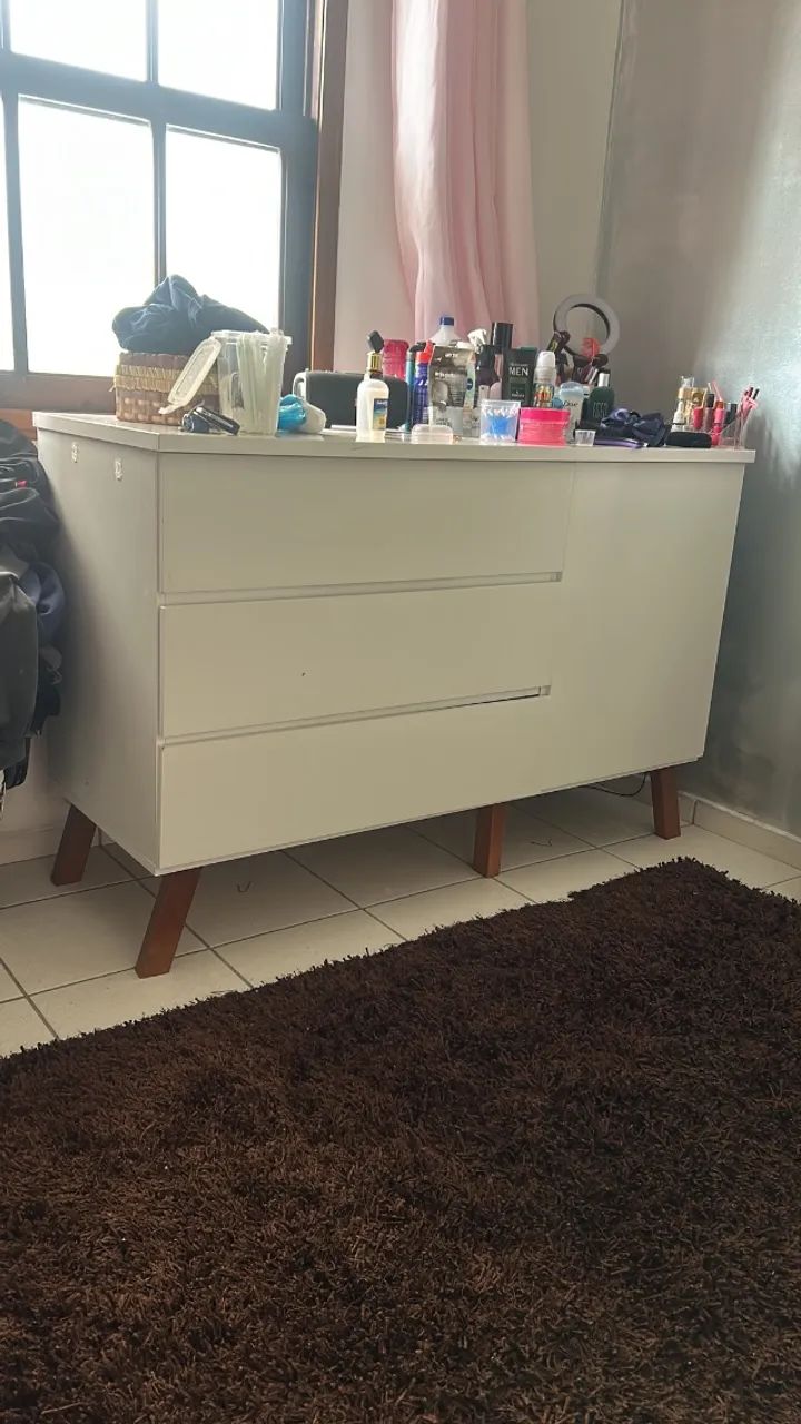 Cômoda MDF branca