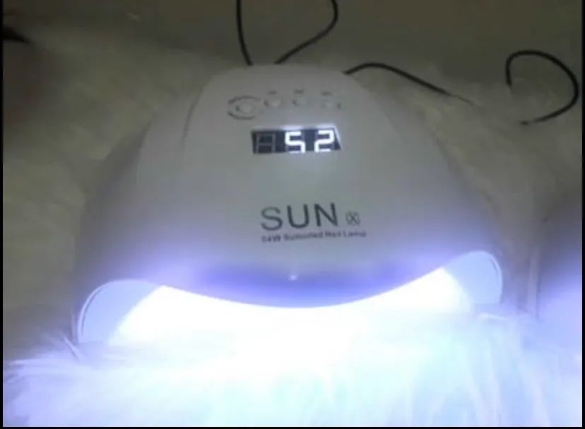 Cabine de ler uv para unhas em gel