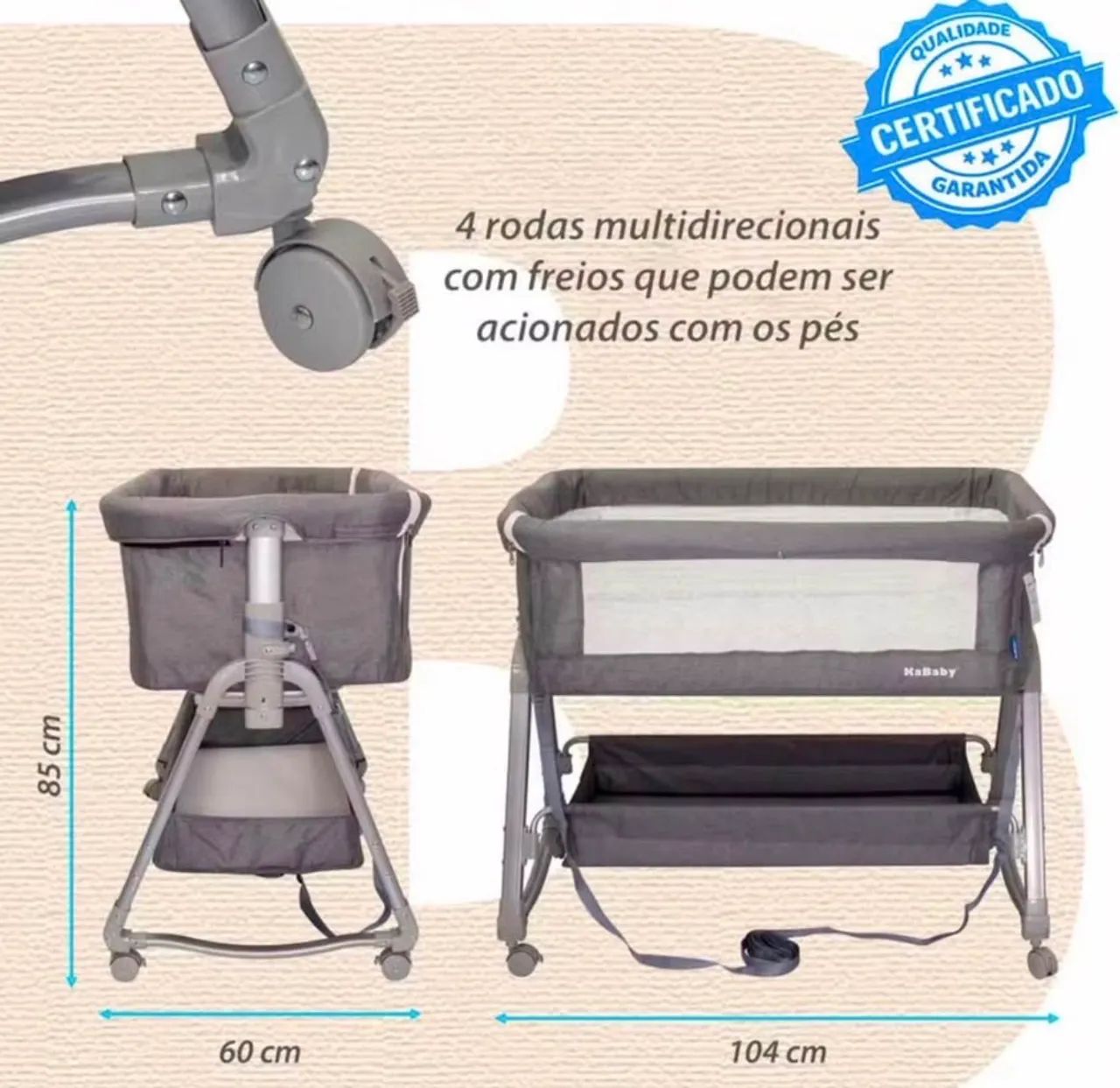 Berço Moisés portátil  - Foto 2