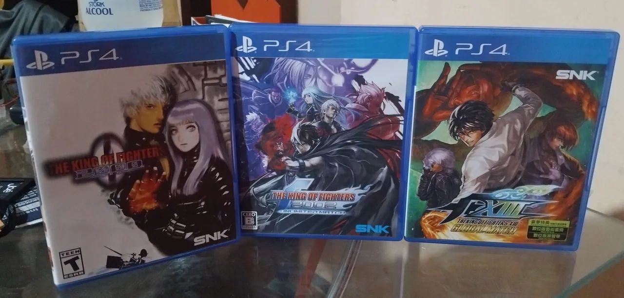 Jogo de ps4 coleção the king of fighters! Conferir valores! Ou todos 1.100,00