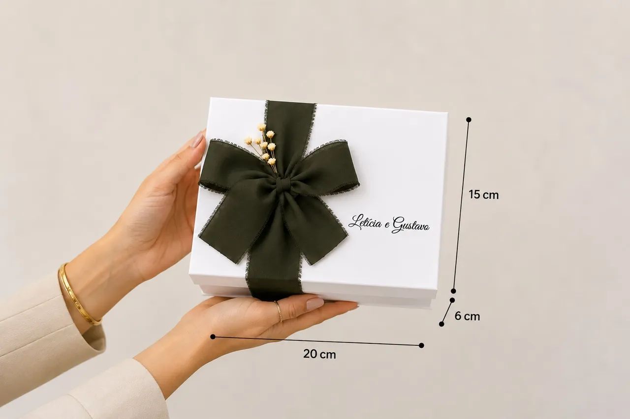 Caixa convite para padrinhos de casamento  - Foto 2