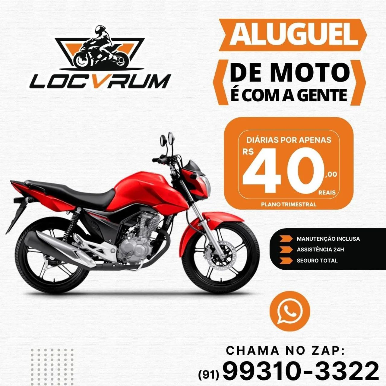 Locação Motos
