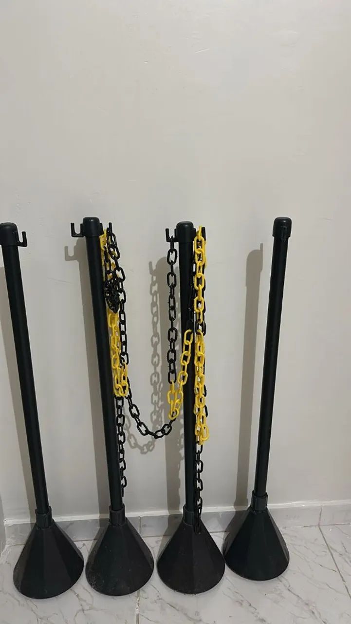 Organizador de fila pedestal