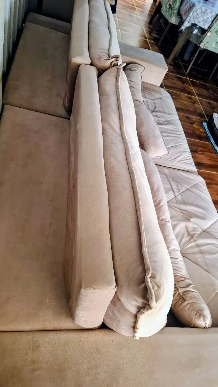 SOFÁ RETRÁTIL E RECLINÁVEL 2,50m - ÓTIMA OPORTUNIDADE - Foto 2