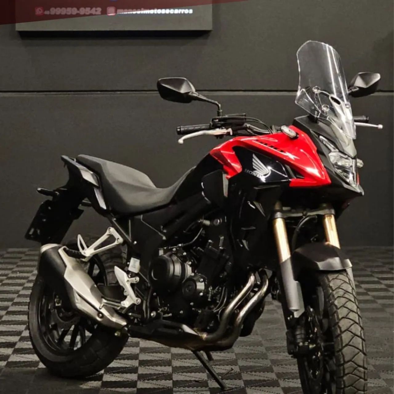 CB 500X 2024 Vermelha