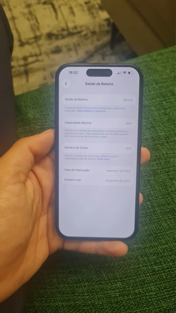 iPhone 15 Pro - Único dono - R$ 4.600 - Foto 2