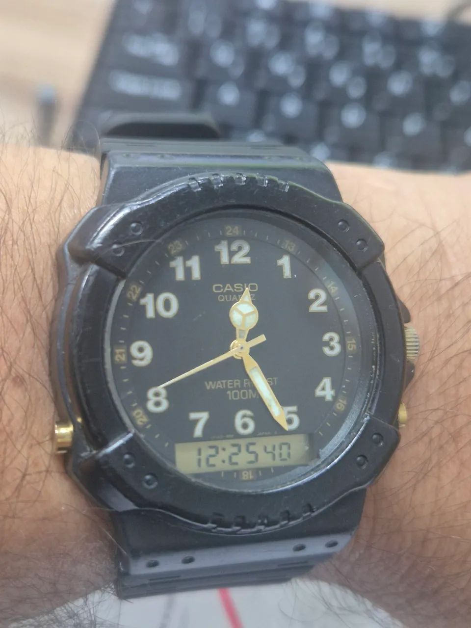 Relógio CASIO ARW-310  JAPAN   -  FUNCIONANDO PERFEITAMENTE - Foto 2
